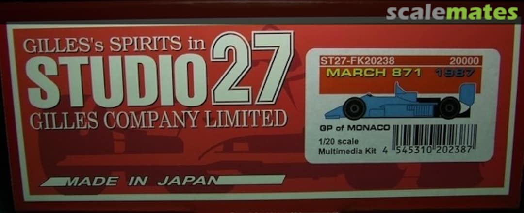 Boxart March 871 ST27-FK20238 Studio27