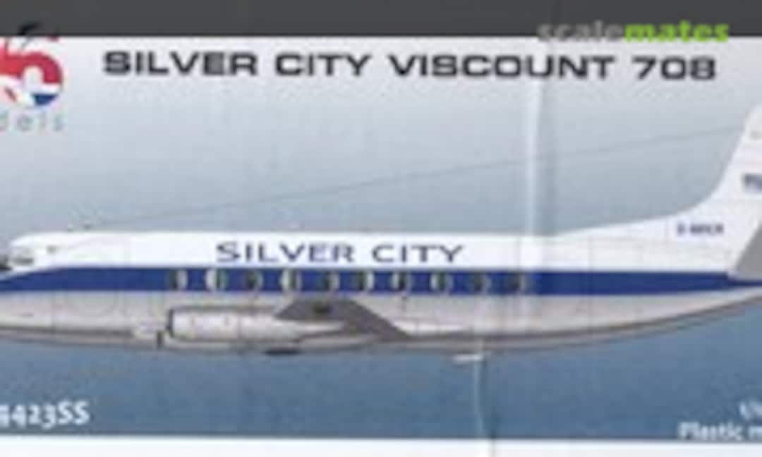 1:144 Silver City Viscount 708 (26 Models TSM4423SS)