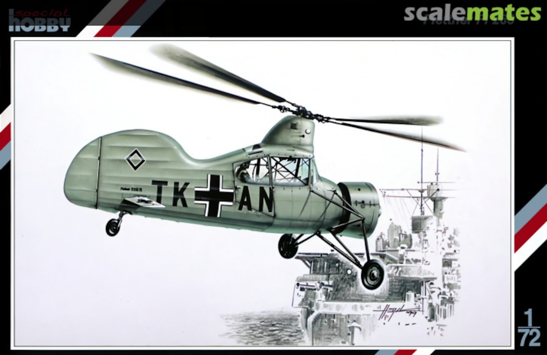 Boxart Flettner Fl 265 SH72020 Special Hobby Boxart Flettner Fl 265 SH72020 Special Hobby