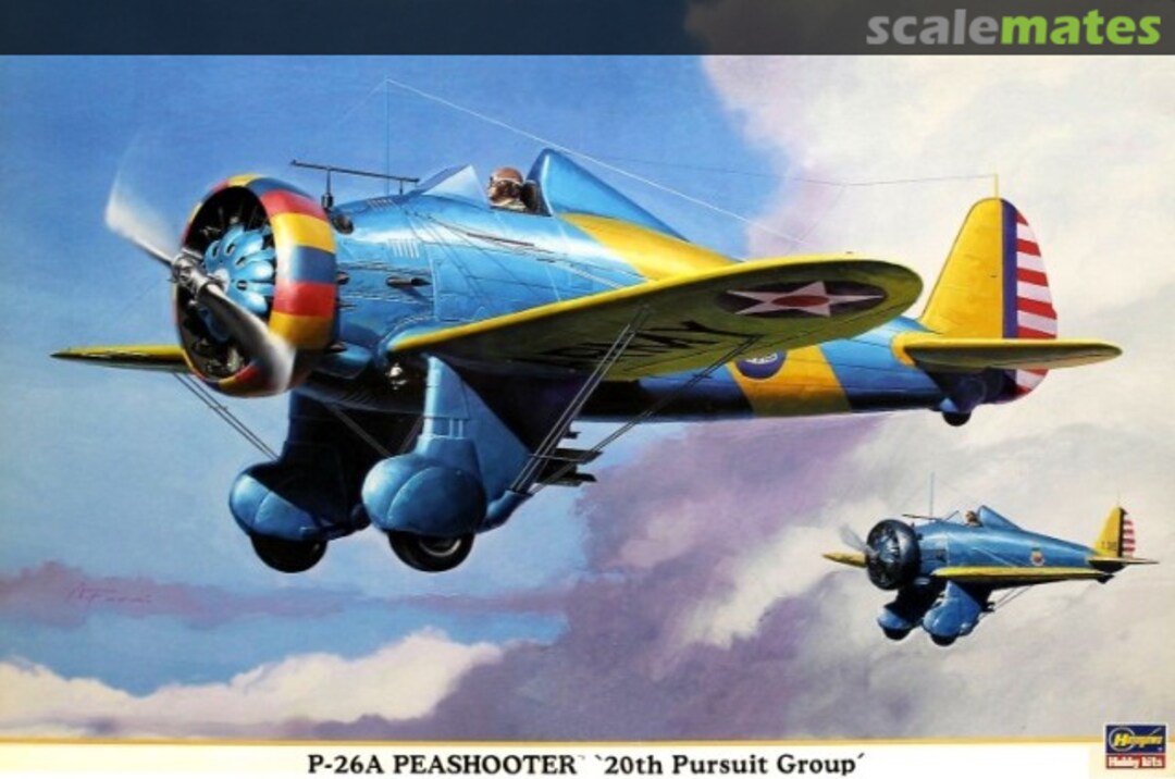 Boxart P-26A Peashooter 08156 Hasegawa Boxart P-26A Peashooter 08156 Hasegawa