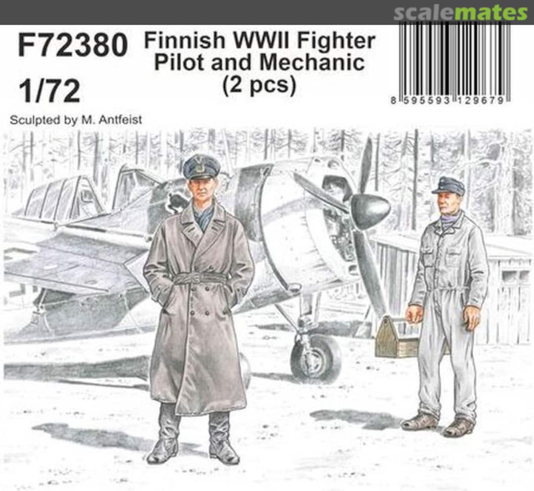 Boxart Finnish WWII Fighter Pilot and Mechanic F72380 CMK Boxart Finnish WWII Fighter Pilot and Mechanic F72380 CMK