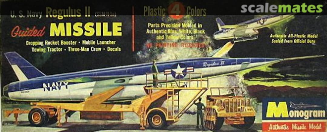 Boxart Regulus II (SSM-N-9a) Guided Missile PD39 Monogram Boxart Regulus II (SSM-N-9a) Guided Missile PD39 Monogram