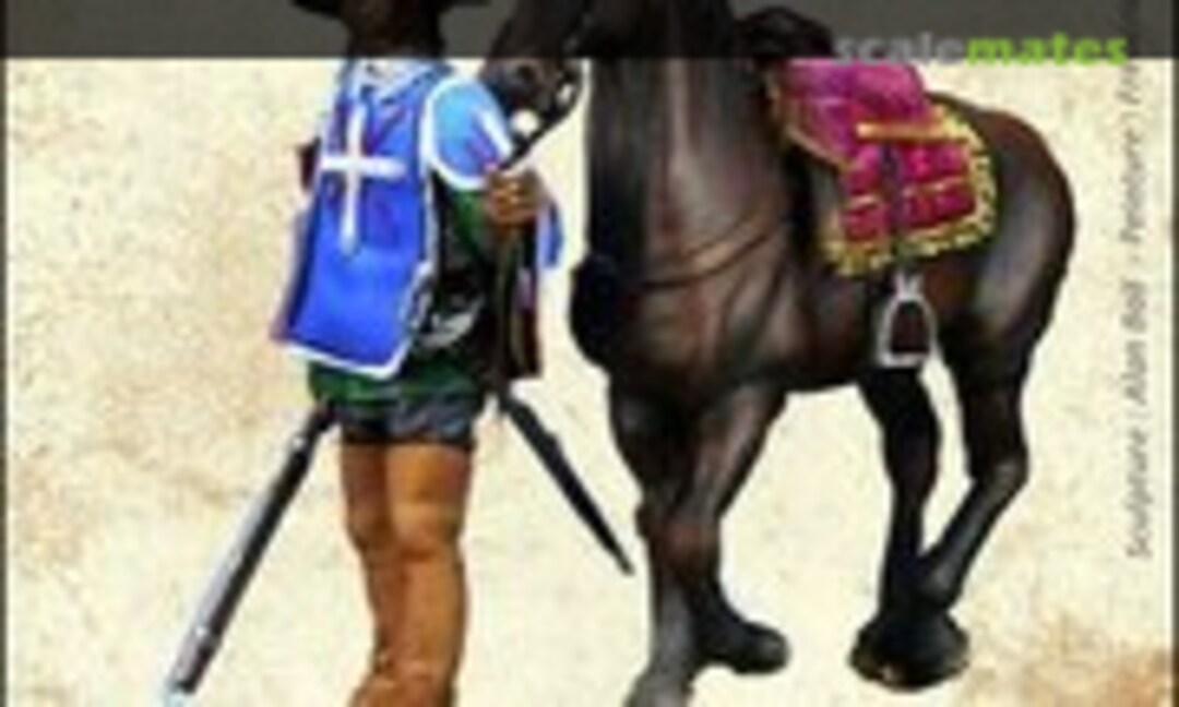 1:32 Mousquetaire avec cheval (Kings Figurines MOUS002) MOUS002