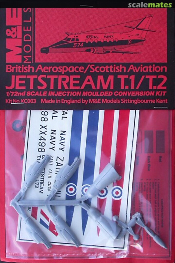 Boxart Handley Page Jetstream T.1/T.2 KC003 M&E Models