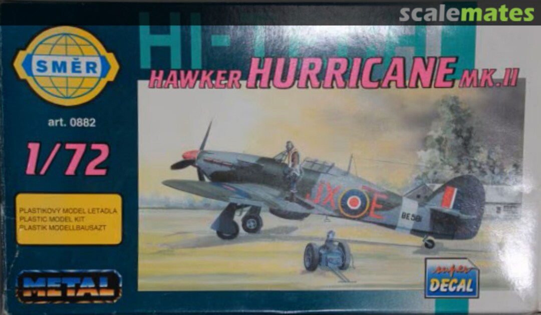 Boxart Hawker Hurricane Mk.II 0882 Směr
