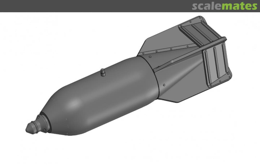 Boxart ČSA bomb Škoda HE 100kg U3D Boxart ČSA bomb Škoda HE 100kg U3D