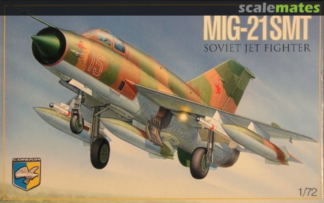 Boxart Micojan MiG-21SMT KO 7214 Condor Boxart Micojan MiG-21SMT KO 7214 Condor