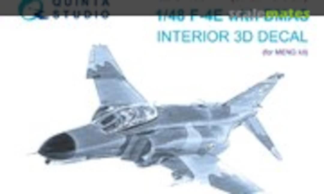 1:48 F-4E with DMAS interior 3D decals (small version) (Quinta Studio QDS-48371) QDS-48371
