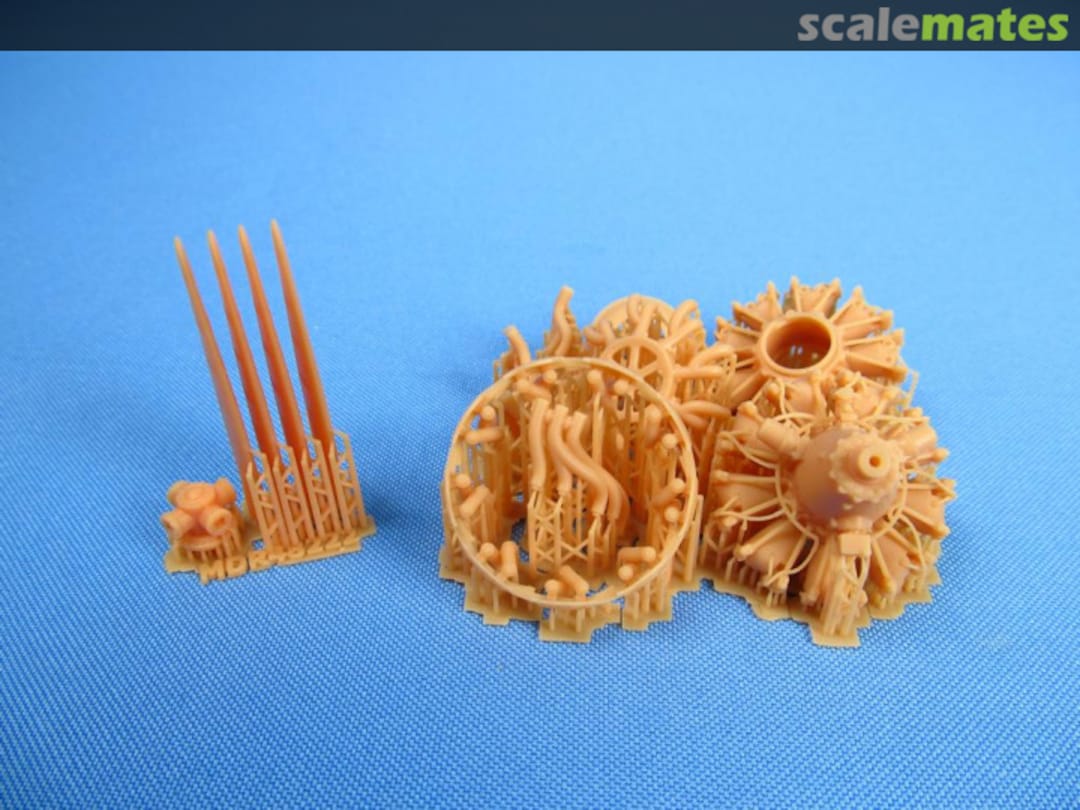 Boxart A-1 Skyraider Wright R-3350-26WA engine MDR48221 Metallic Details Boxart A-1 Skyraider Wright R-3350-26WA engine MDR48221 Metallic Details