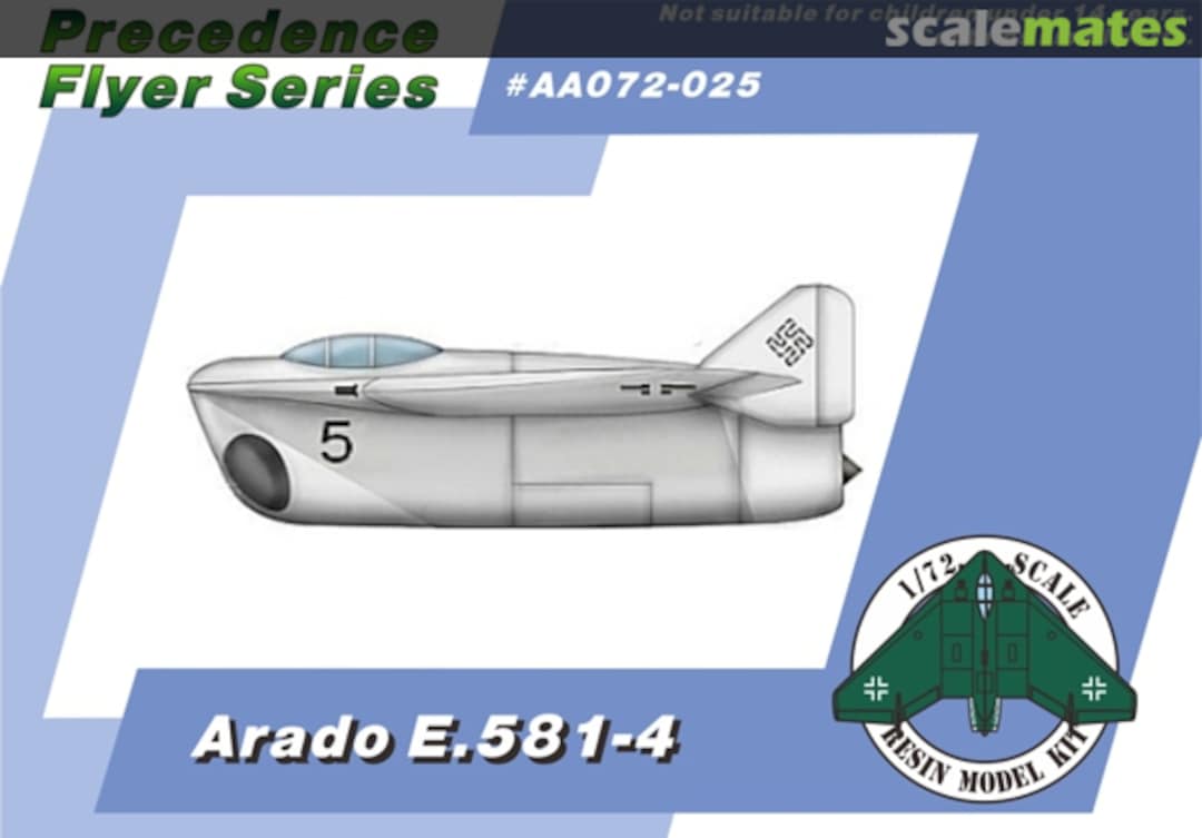 Boxart Arado E.581-4 AA-2025 Anigrand Craftswork Boxart Arado E.581-4 AA-2025 Anigrand Craftswork