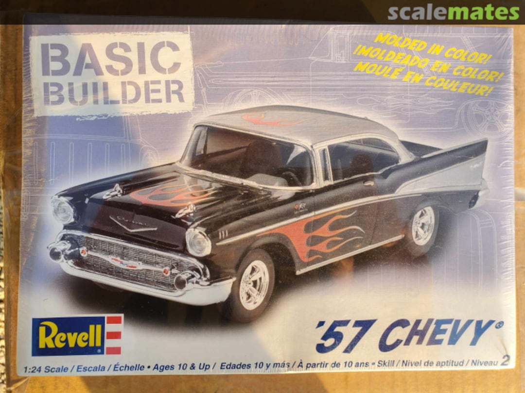 Boxart '57 Chevy 85-0802 Revell Boxart '57 Chevy 85-0802 Revell