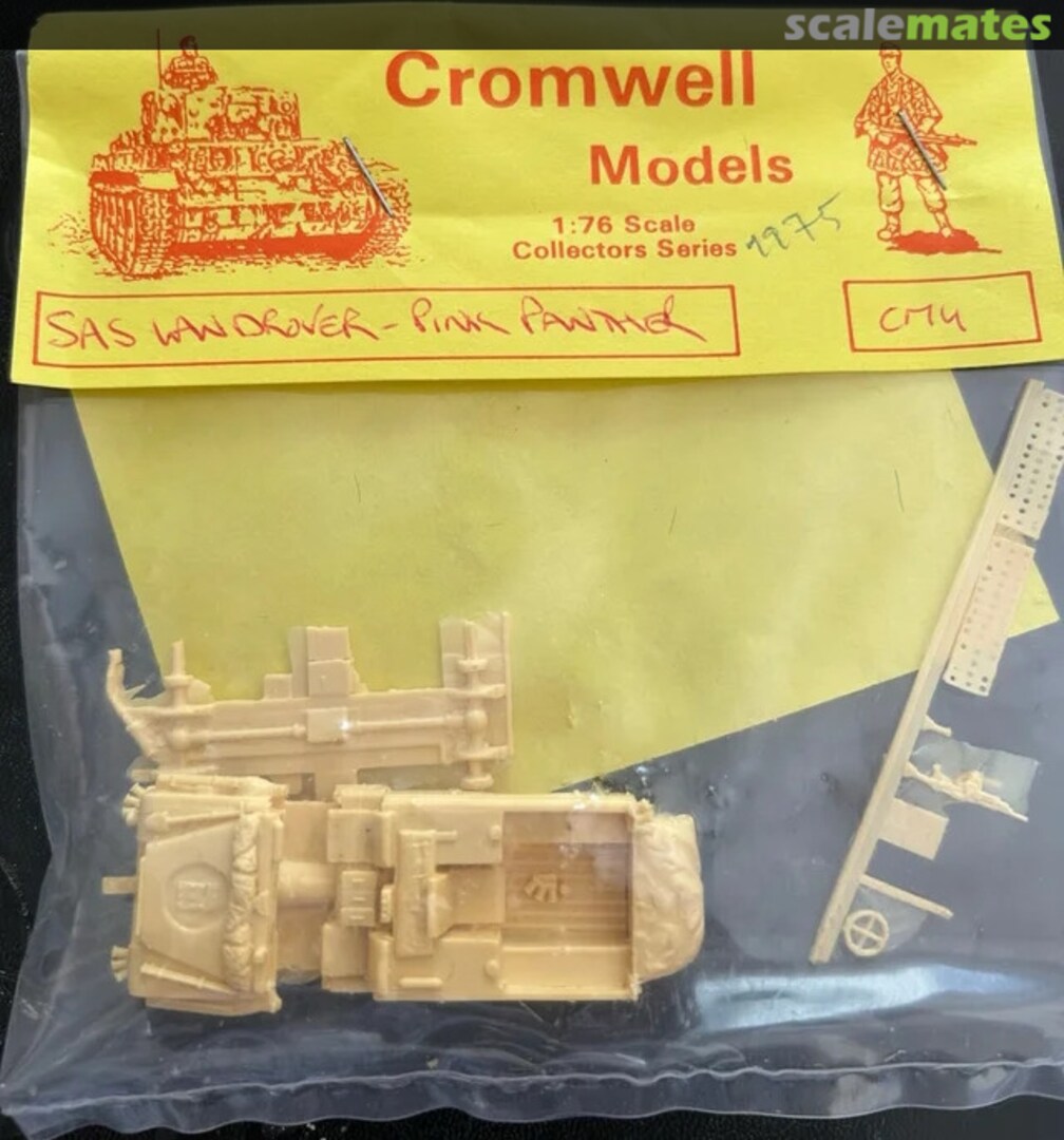 Boxart SAS Land Rover "Pink Panther" CM4 Cromwell Models Boxart SAS Land Rover "Pink Panther" CM4 Cromwell Models