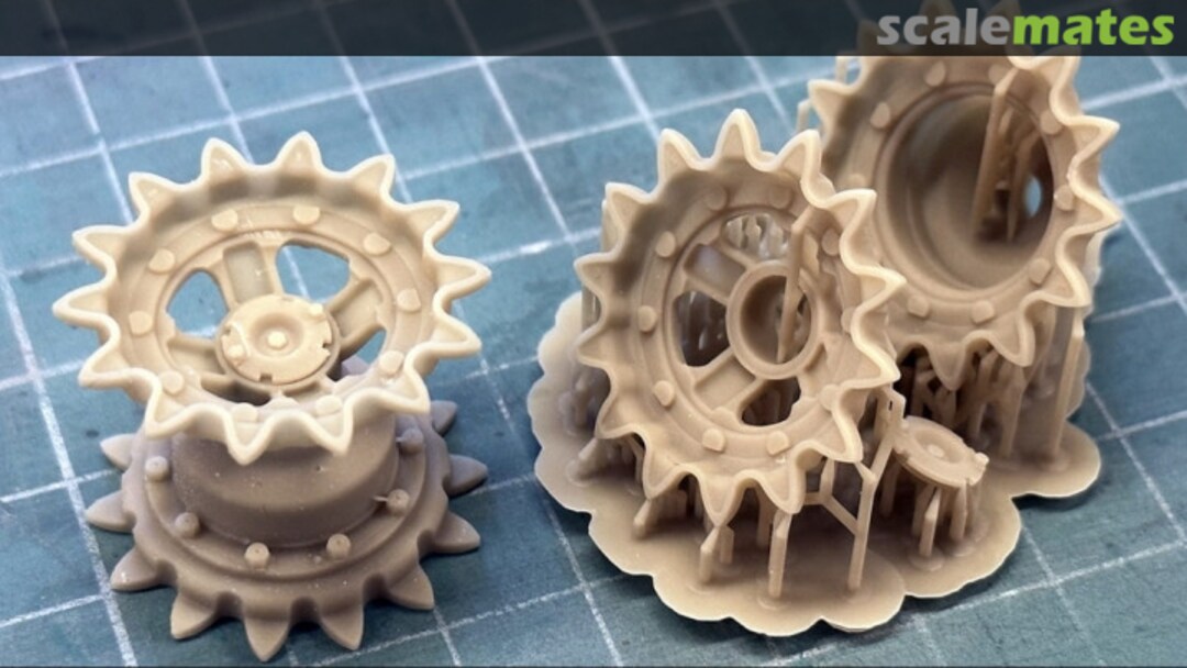 Boxart T-55 RMSh drive wheels - 2 sets 25170127 EMP3d Boxart T-55 RMSh drive wheels - 2 sets 25170127 EMP3d