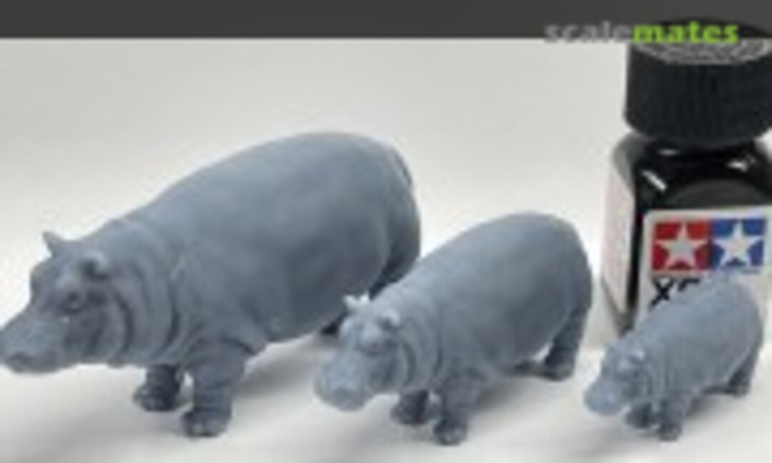 1:48 Hipopotam (1 pieces) (EMP3d 48130204) 48130204