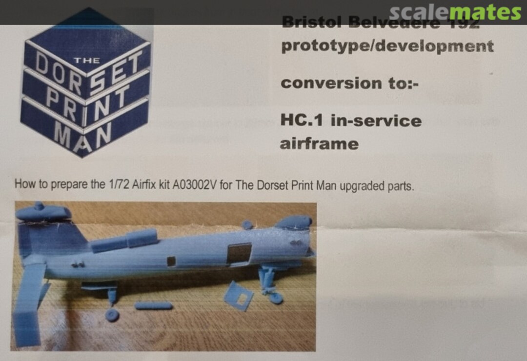 Boxart Bristol Belvedere HC.1  The Dorset Print Man 