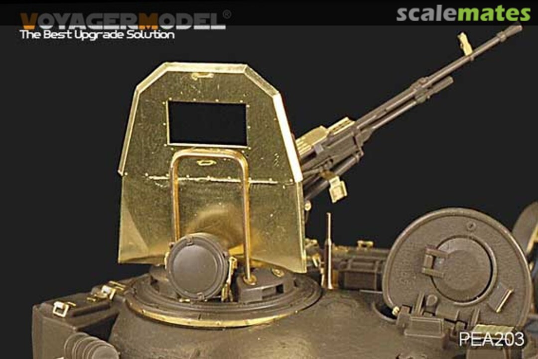 Boxart T-72 Anti-Fragment Shield w/NSVT 12.7mm MG PEA203 Voyager Model Boxart T-72 Anti-Fragment Shield w/NSVT 12.7mm MG PEA203 Voyager Model