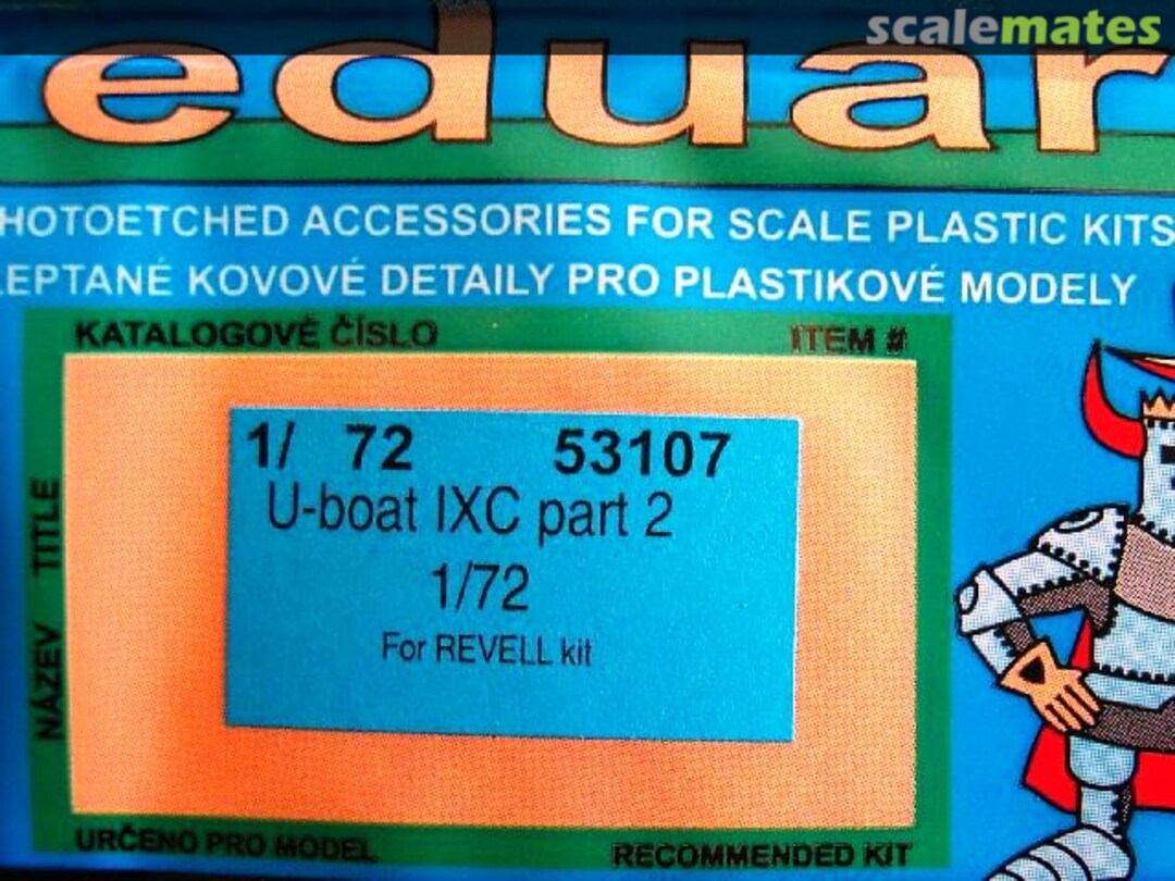 Boxart U-boat IXC part 2 53107 Eduard Boxart U-boat IXC part 2 53107 Eduard