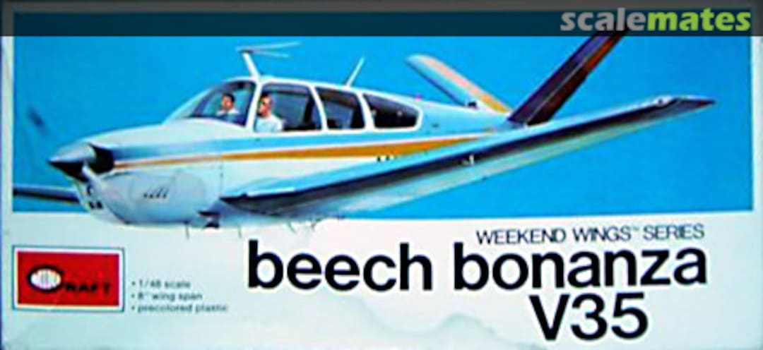 Boxart Beechcraft Bonanza V35 1609 Minicraft Model Kits Boxart Beechcraft Bonanza V35 1609 Minicraft Model Kits