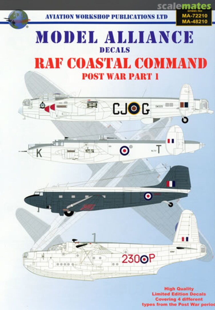 Boxart RAF Coastal Command MA-72210 Model Alliance Boxart RAF Coastal Command MA-72210 Model Alliance