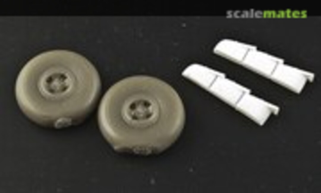 1:48 Fairey Fulmar Weighted Wheels & Hollowed Exhausts (MasterCasters MST48017) MST48017