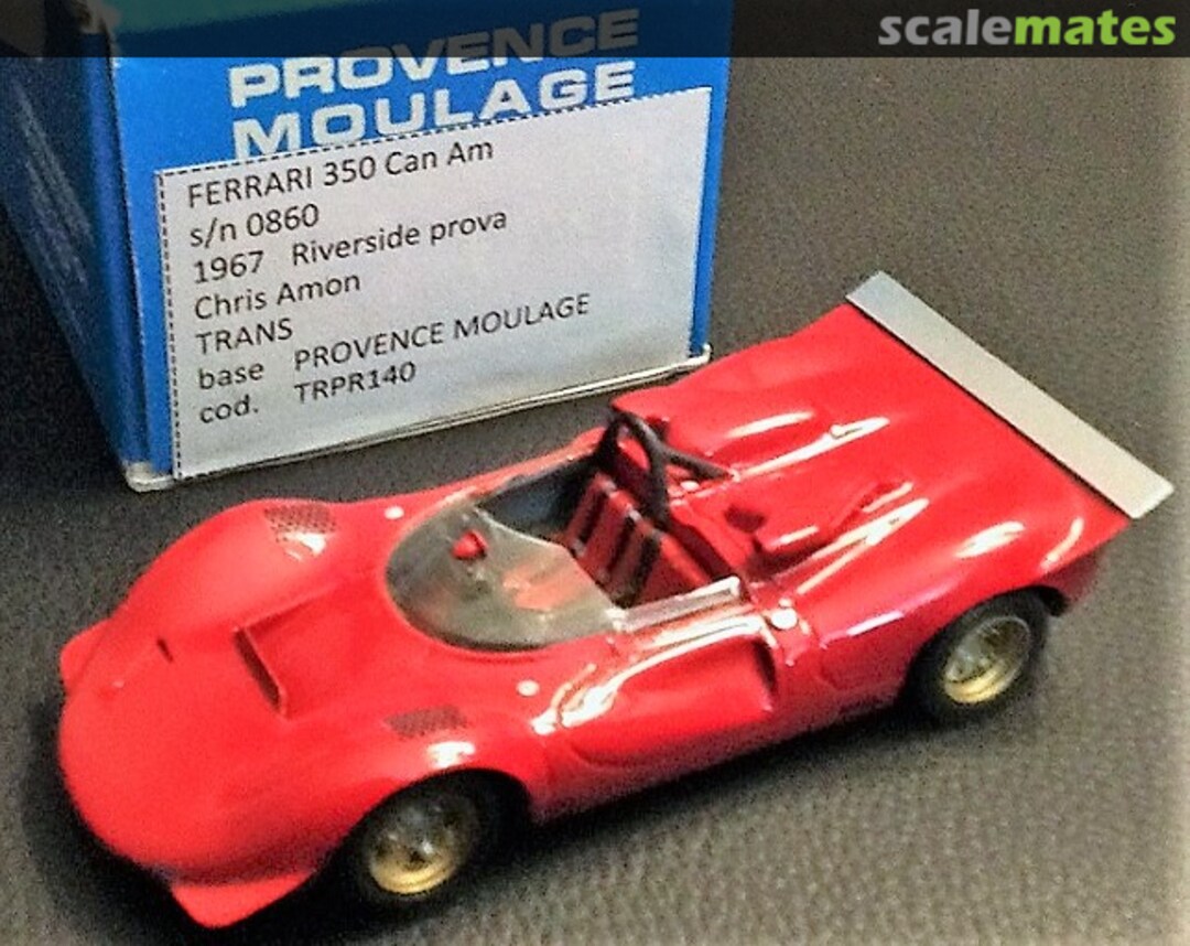 Boxart Ferrari 350 P4 #0860 SEFAC TRPR140 Top Model Collection Boxart Ferrari 350 P4 #0860 SEFAC TRPR140 Top Model Collection