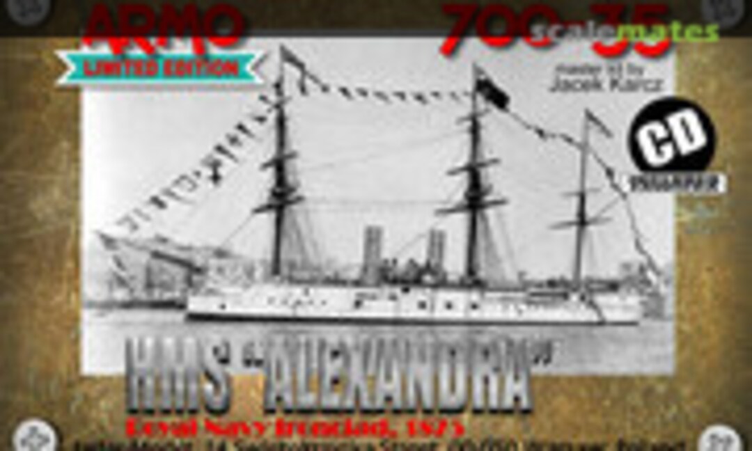 1:700 HMS Alexandra (1875) (Armo 700-35) 700-35