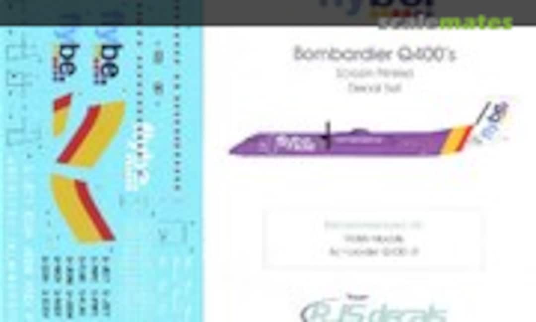 1:144 Flybe Bombardier Q400's (RJS Decals RJS4407) RJS4407