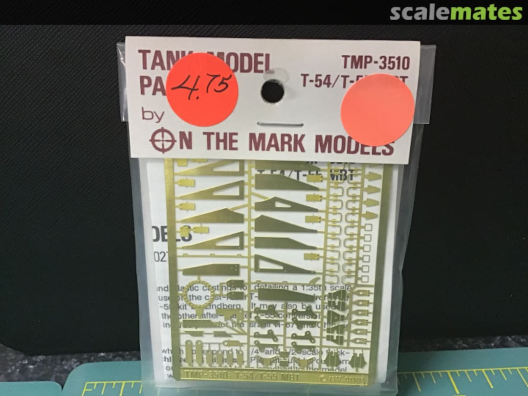Boxart T-54/T-55 MBT TMP-3510 On the Mark Models Boxart T-54/T-55 MBT TMP-3510 On the Mark Models