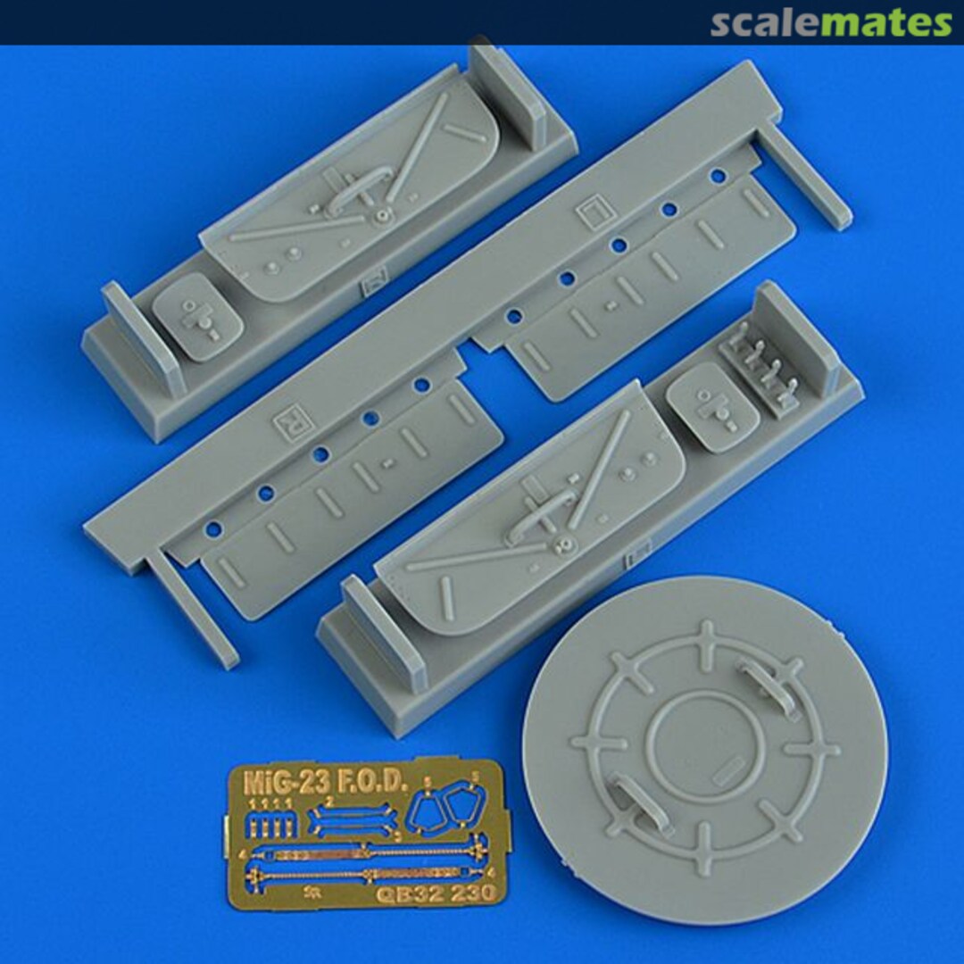 Boxart MiG-23 Flogger - FOD Covers QB 32 230 Quickboost Boxart MiG-23 Flogger - FOD Covers QB 32 230 Quickboost