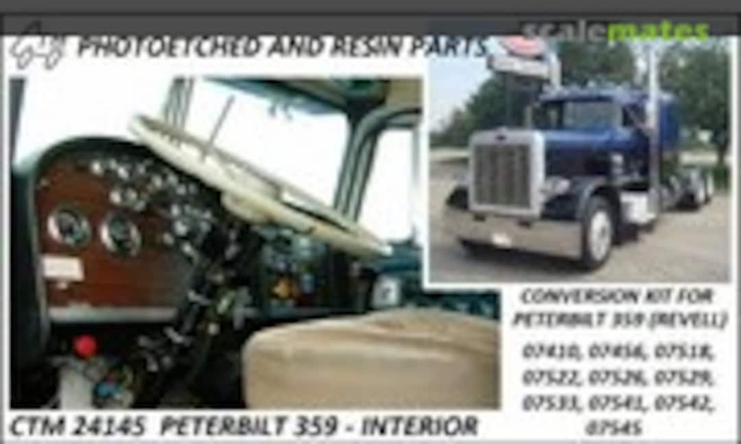 1:25 Peterbilt 359 interior (Czech Truck Model CTM24145) CTM24145