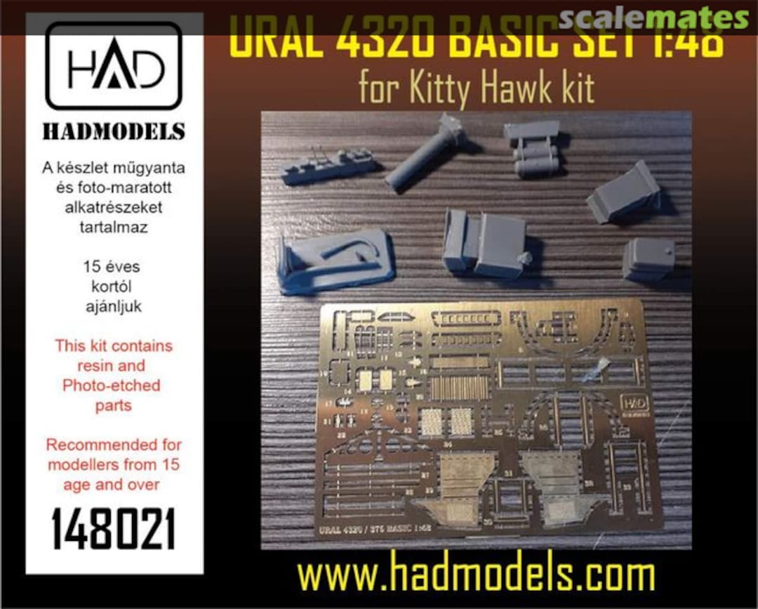 Boxart Ural 4320 basic update set 148021 HADmodels Boxart Ural 4320 basic update set 148021 HADmodels