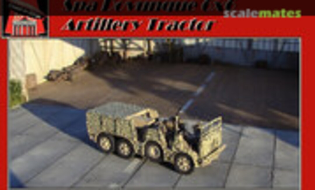 1:72 SPA Dovunque 6x6 Artillery Tractor (Triumph des Willens 1021/2)