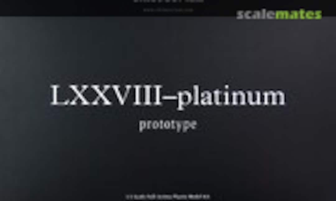 1:1 LXXVIII-platinum prototype (Good Smile Company 953238) 953238
