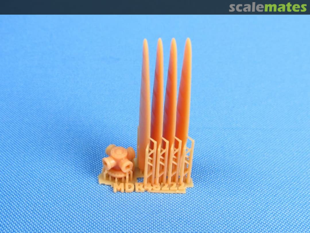 Boxart A-1 Skyraider Propeller set MDR48222 Metallic Details Boxart A-1 Skyraider Propeller set MDR48222 Metallic Details