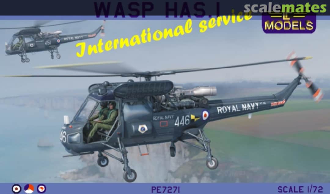 Boxart Westland Wasp HAS.1 PE7271 LF Models Boxart Westland Wasp HAS.1 PE7271 LF Models