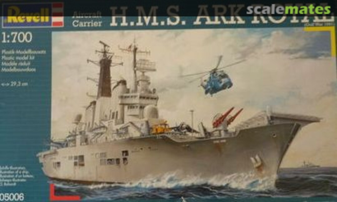 Boxart Aircraft Carrier H.M.S. Ark Royal 05006 Revell