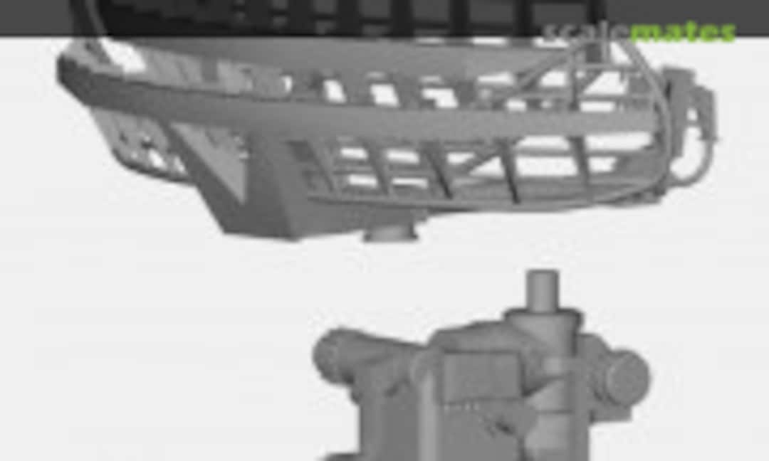 1:350 French Radar DRBV-15B (L'Arsenal 3D 350 281) 3D 350 281