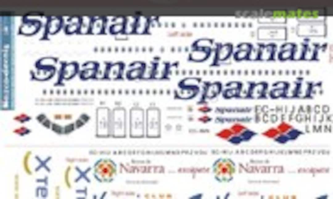 1:144 Airbus A320-232, A321-231 (Nazca decals SPA001) SPA001