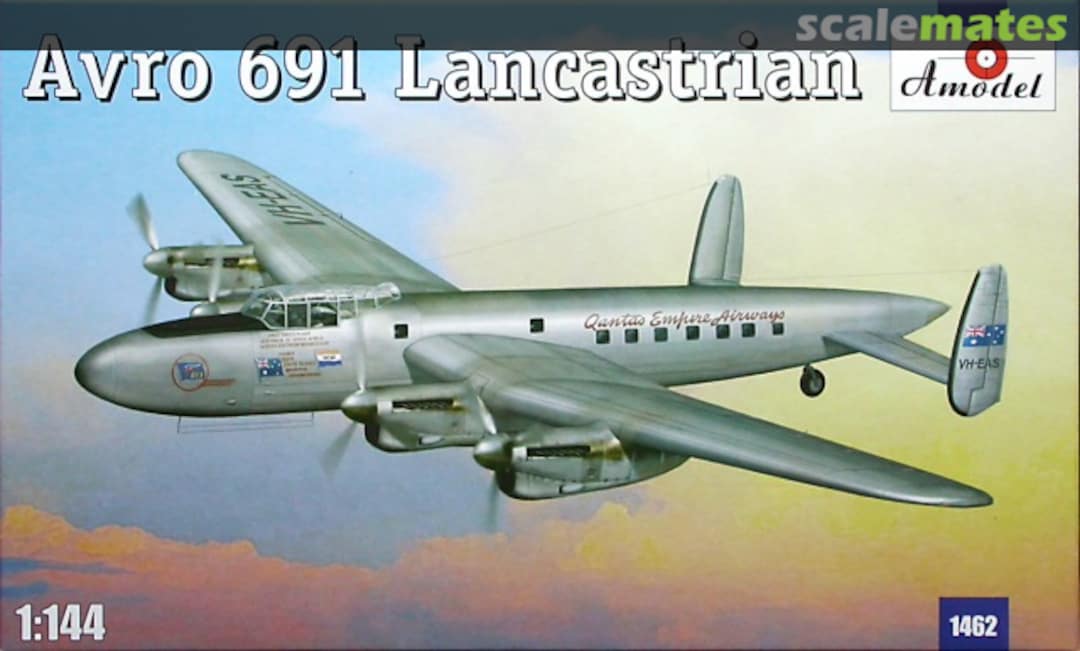 Boxart Avro 691 Lancastrian 1462 Amodel