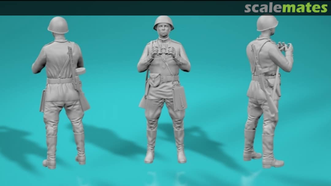 Boxart Soviet soldier - pose no. 1 99203112 EMP3d Boxart Soviet soldier - pose no. 1 99203112 EMP3d