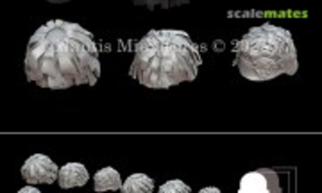 1:35 PASGT Helmets Field Camo (Mantis Miniatures MAC61) MAC61