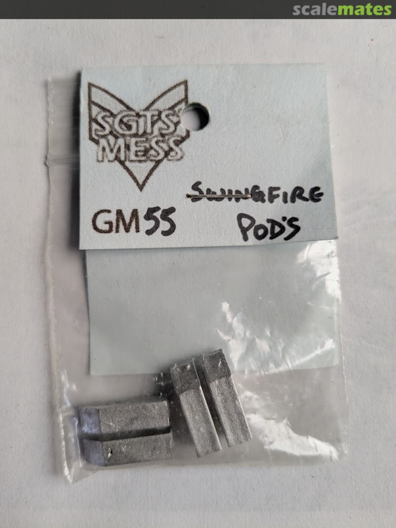 Boxart Swingfire pod's GM55 Sgts' Mess Boxart Swingfire pod's GM55 Sgts' Mess