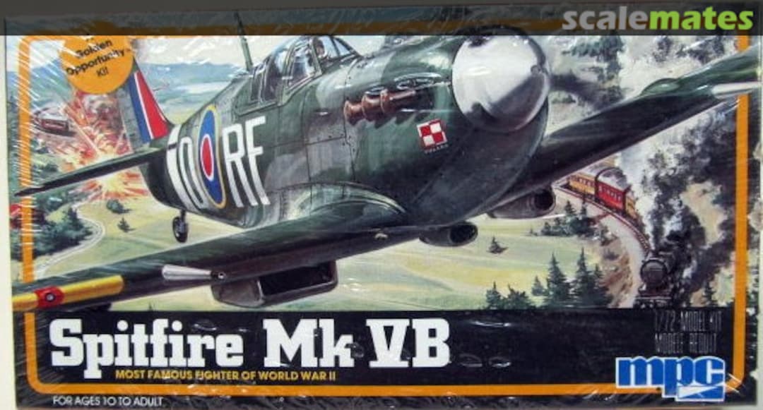 Boxart Spitfire Mk VB 1-4007 MPC Boxart Spitfire Mk VB 1-4007 MPC