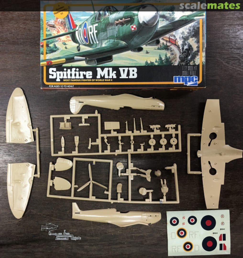 Contents Spitfire Mk VB 1-4007 MPC Contents Spitfire Mk VB 1-4007 MPC