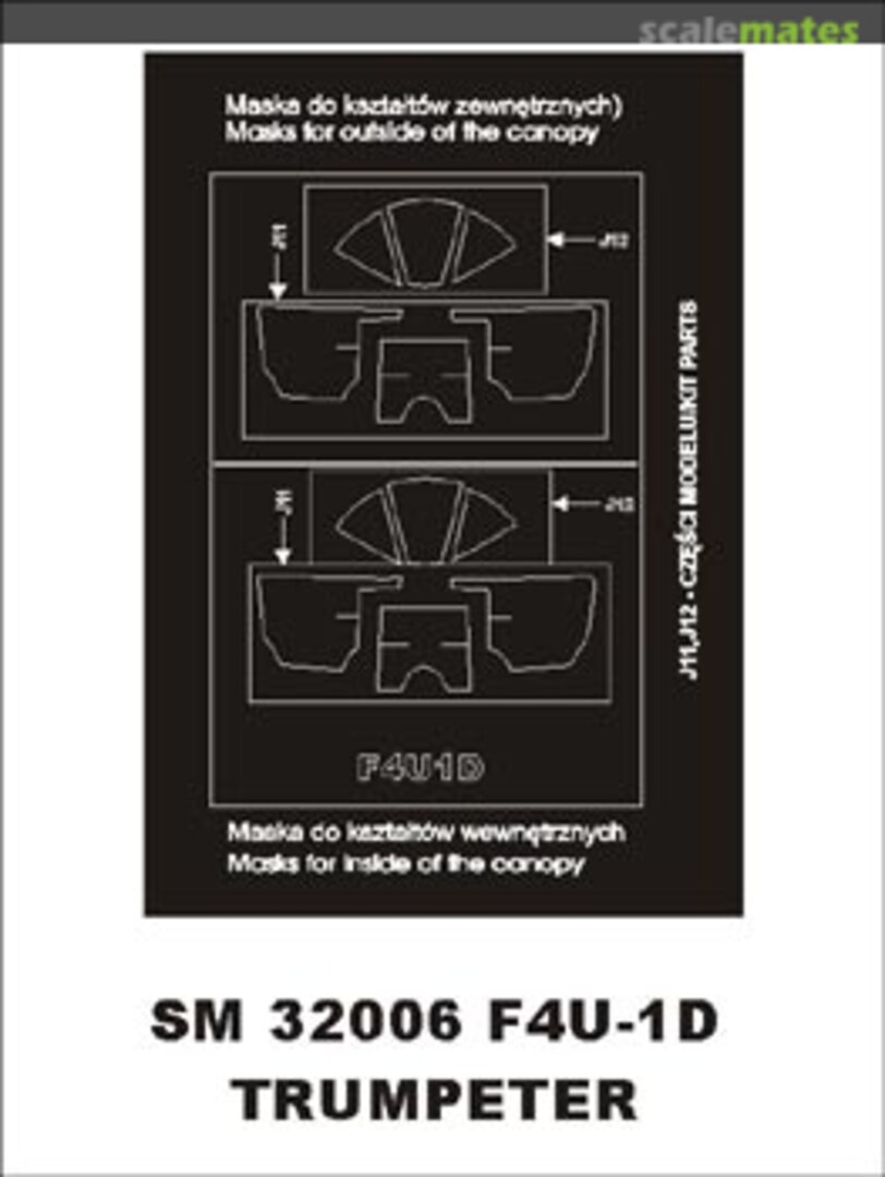 Boxart Vought F4U-1D Corsair SM32006 Montex