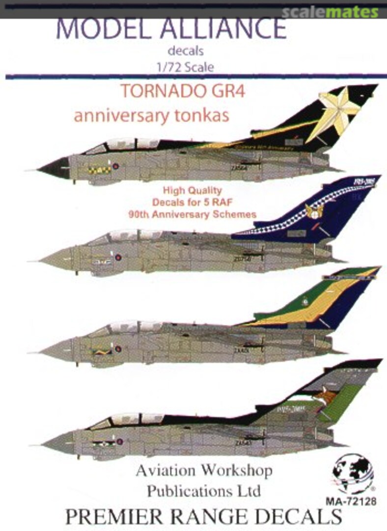 Boxart 90th Anniversary Panavia Tornado GR.4 MA-72128 Model Alliance Boxart 90th Anniversary Panavia Tornado GR.4 MA-72128 Model Alliance