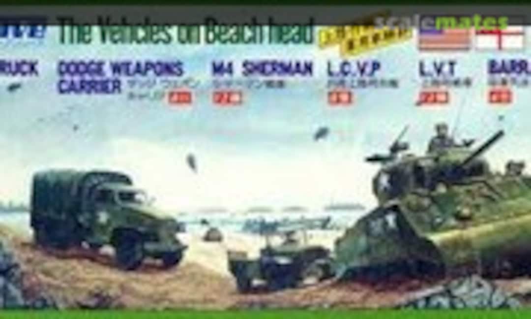 1:700 The Vehicles on Beach Head (Green Max 6)