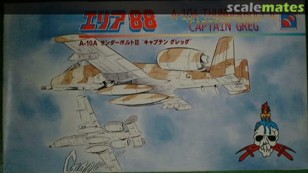 Boxart A-10A Thunderbolt II Captain Greg 65414 Hasegawa Boxart A-10A Thunderbolt II Captain Greg 65414 Hasegawa