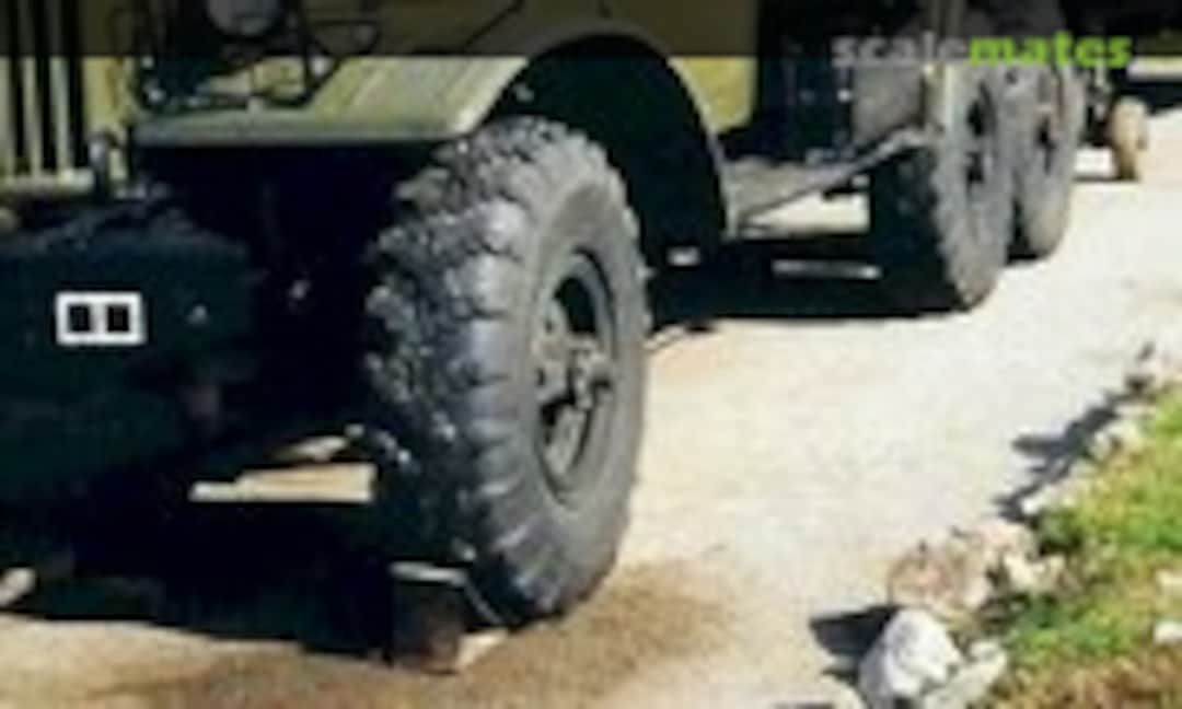 1:35 Tires for ZIL-157/157K ( 7Pcs) (PanzerShop PS35A323) PS35A323