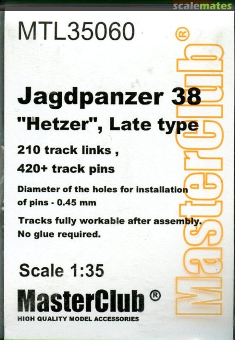 Boxart Jagdpanzer 38 MTL35060 MasterClub Boxart Jagdpanzer 38 MTL35060 MasterClub